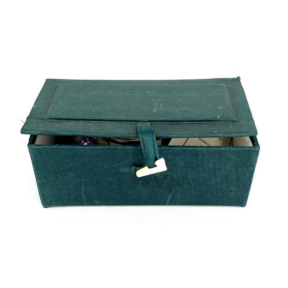 Kevin Chen Miniature Teapot Enamel Hand Painted Cats with Box - Picture 9 of 10